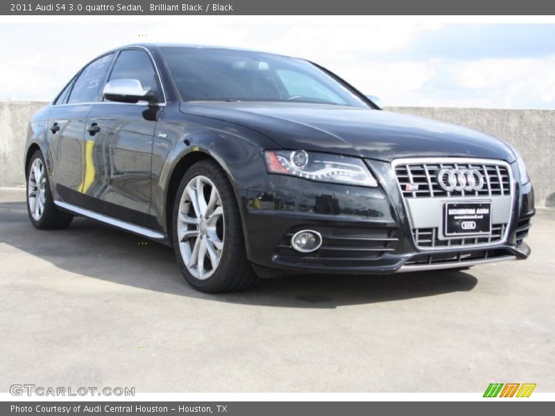Brilliant Black / Black 2011 Audi S4 3.0 quattro Sedan