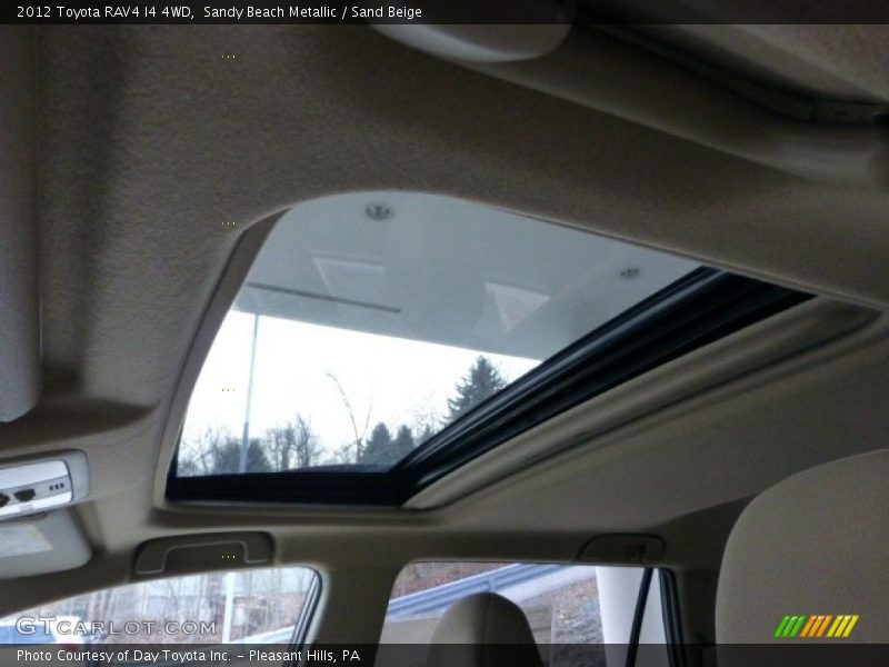 Sandy Beach Metallic / Sand Beige 2012 Toyota RAV4 I4 4WD
