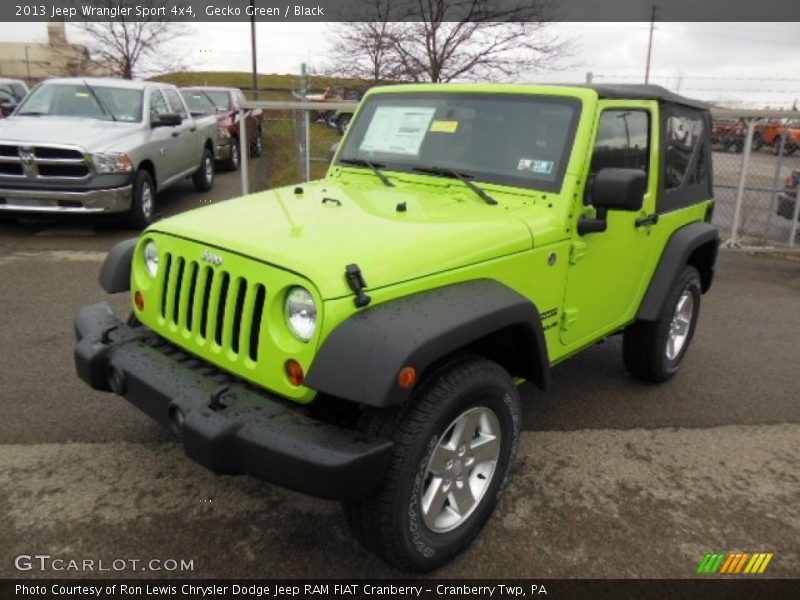 Front 3/4 View of 2013 Wrangler Sport 4x4