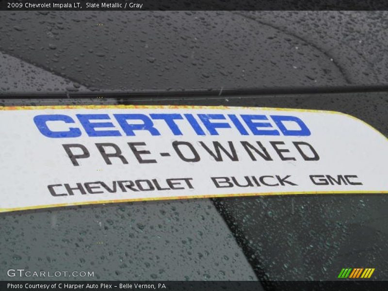 Slate Metallic / Gray 2009 Chevrolet Impala LT