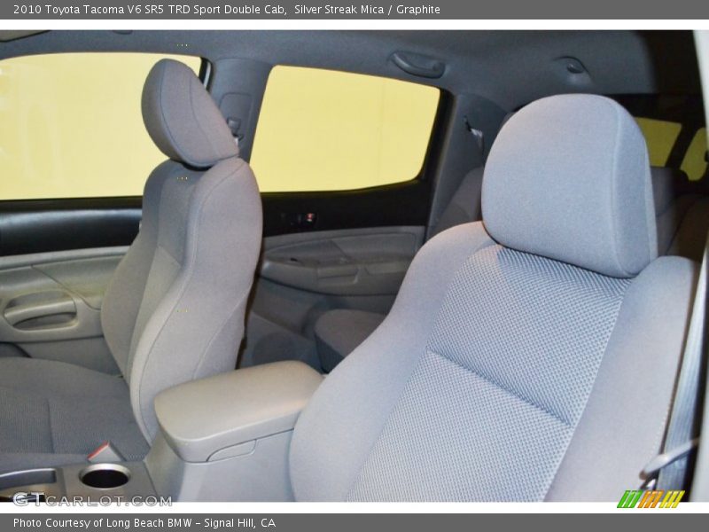 Silver Streak Mica / Graphite 2010 Toyota Tacoma V6 SR5 TRD Sport Double Cab