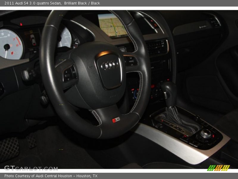 Brilliant Black / Black 2011 Audi S4 3.0 quattro Sedan