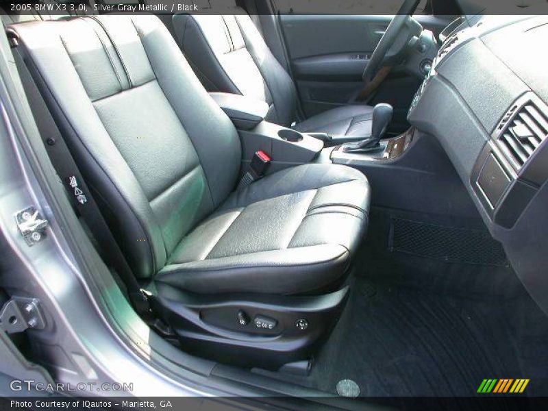 Silver Gray Metallic / Black 2005 BMW X3 3.0i