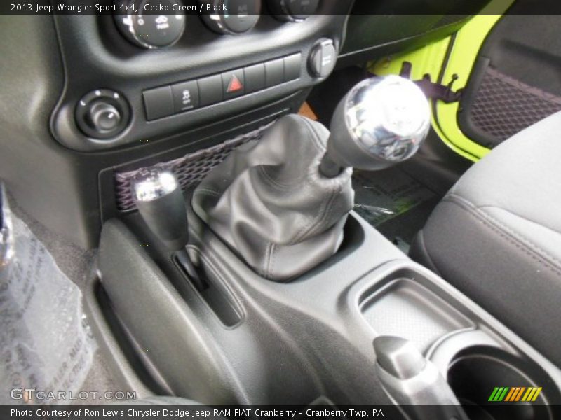  2013 Wrangler Sport 4x4 6 Speed Manual Shifter