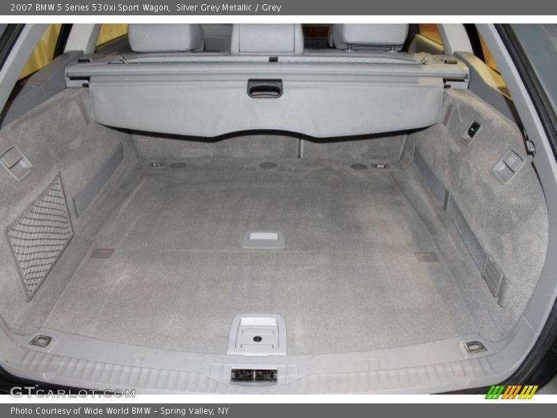 Silver Grey Metallic / Grey 2007 BMW 5 Series 530xi Sport Wagon