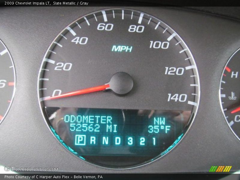 Slate Metallic / Gray 2009 Chevrolet Impala LT