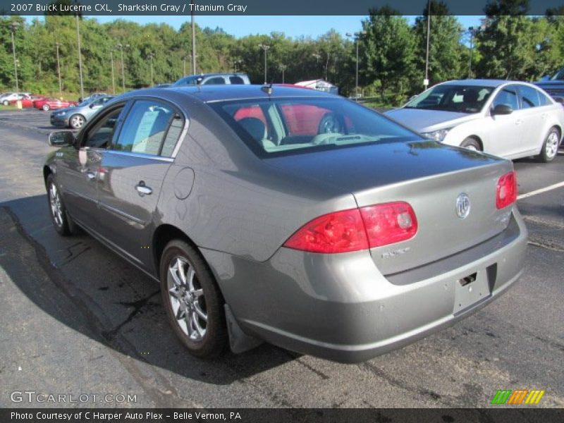 Sharkskin Gray / Titanium Gray 2007 Buick Lucerne CXL