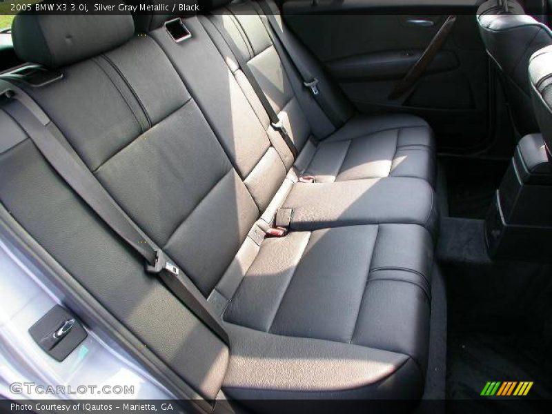 Silver Gray Metallic / Black 2005 BMW X3 3.0i