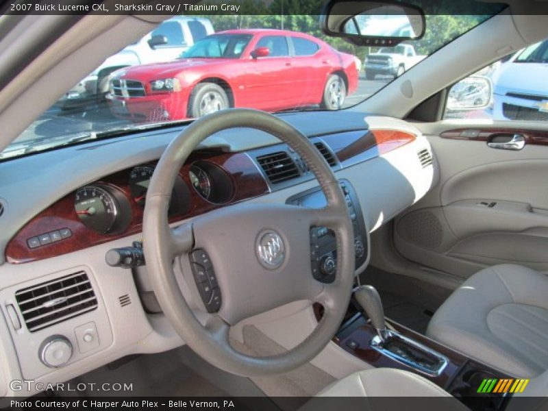 Sharkskin Gray / Titanium Gray 2007 Buick Lucerne CXL