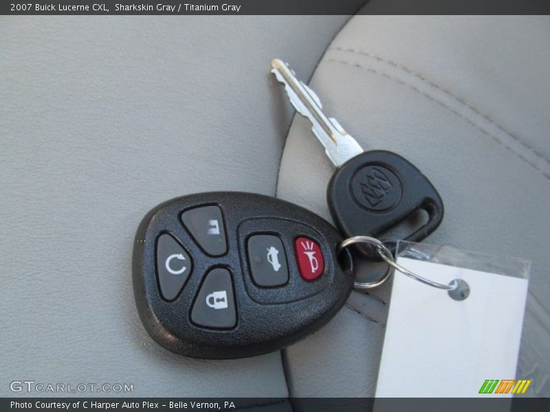 Sharkskin Gray / Titanium Gray 2007 Buick Lucerne CXL