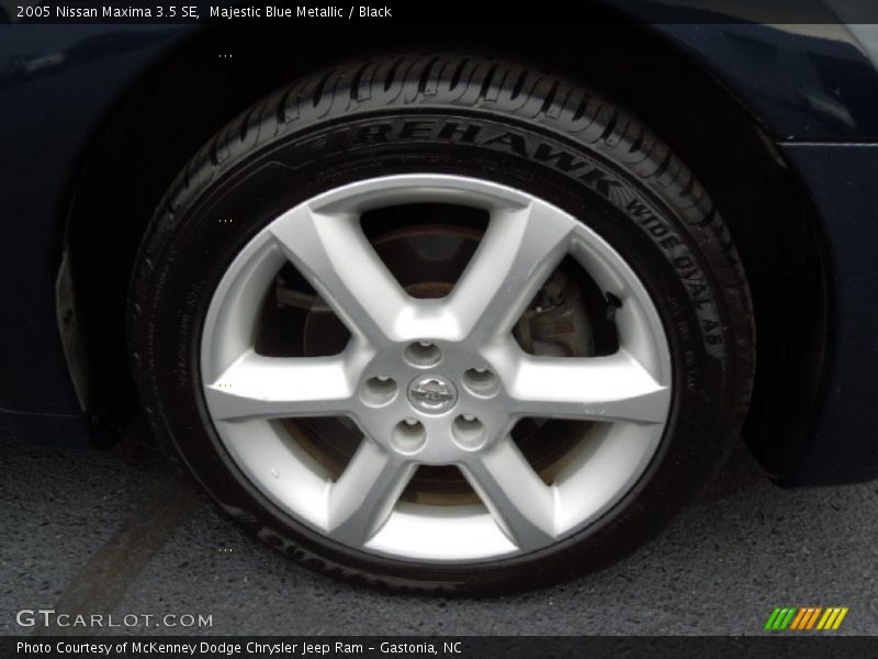 Majestic Blue Metallic / Black 2005 Nissan Maxima 3.5 SE