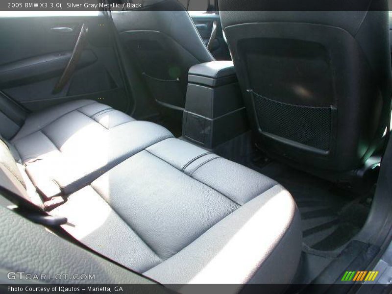 Silver Gray Metallic / Black 2005 BMW X3 3.0i