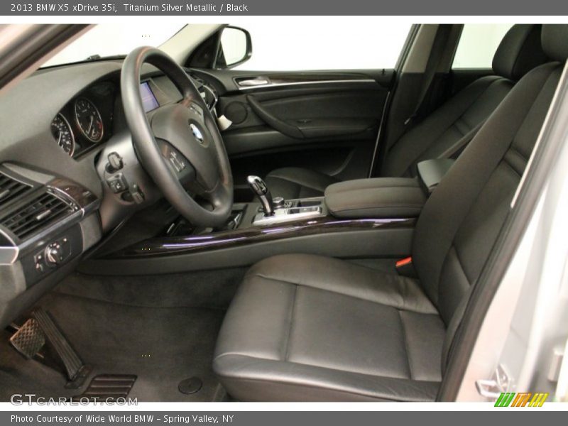 Front Seat of 2013 X5 xDrive 35i
