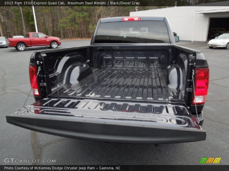 Maximum Steel Metallic / Black/Diesel Gray 2013 Ram 1500 Express Quad Cab