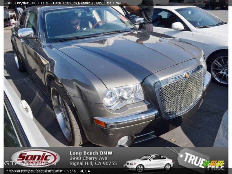 Dark Titanium Metallic / Dark Slate Gray 2008 Chrysler 300 C HEMI