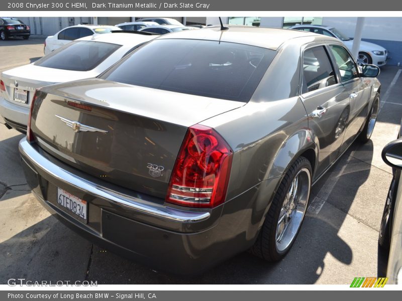 Dark Titanium Metallic / Dark Slate Gray 2008 Chrysler 300 C HEMI