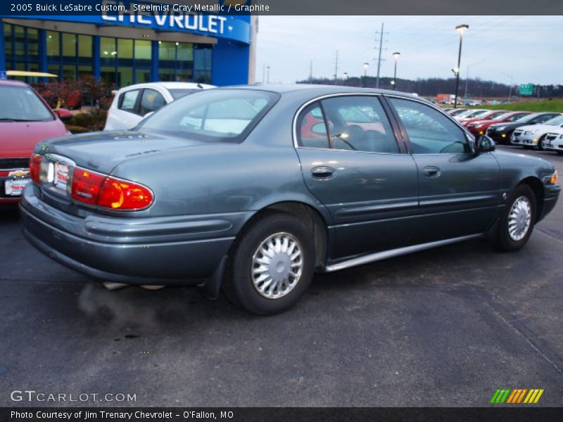 Steelmist Gray Metallic / Graphite 2005 Buick LeSabre Custom
