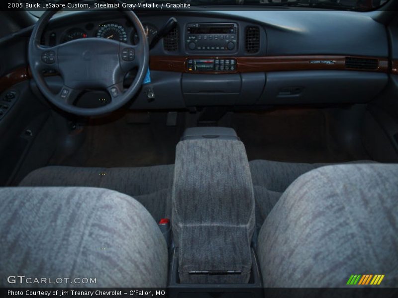 Steelmist Gray Metallic / Graphite 2005 Buick LeSabre Custom