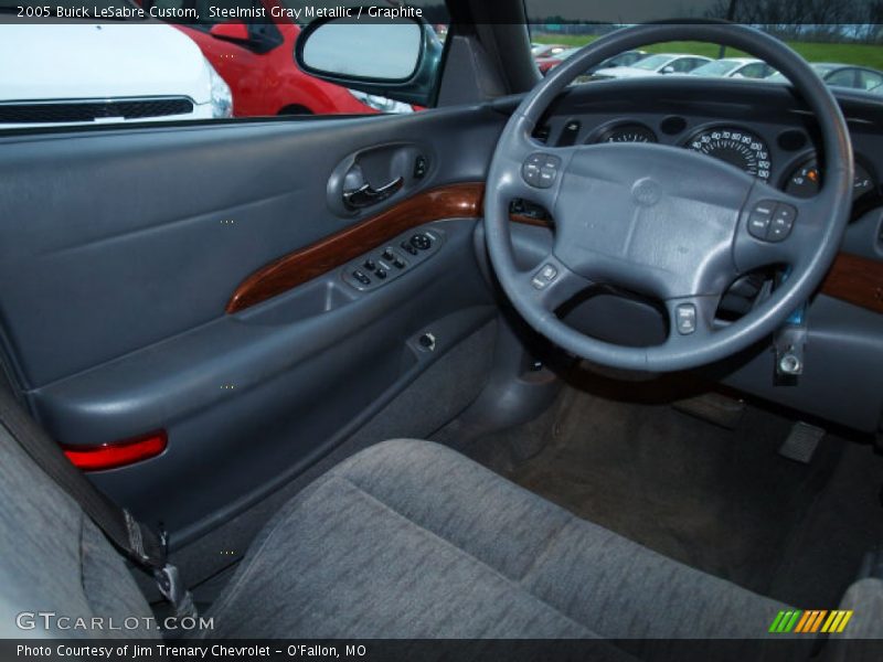 Steelmist Gray Metallic / Graphite 2005 Buick LeSabre Custom