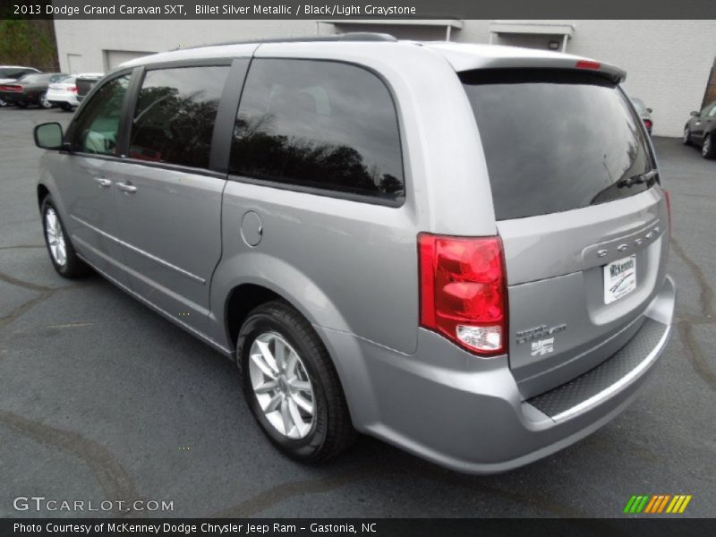 Billet Silver Metallic / Black/Light Graystone 2013 Dodge Grand Caravan SXT