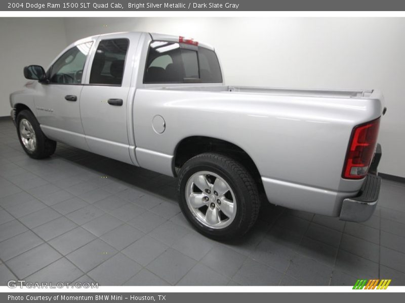 Bright Silver Metallic / Dark Slate Gray 2004 Dodge Ram 1500 SLT Quad Cab