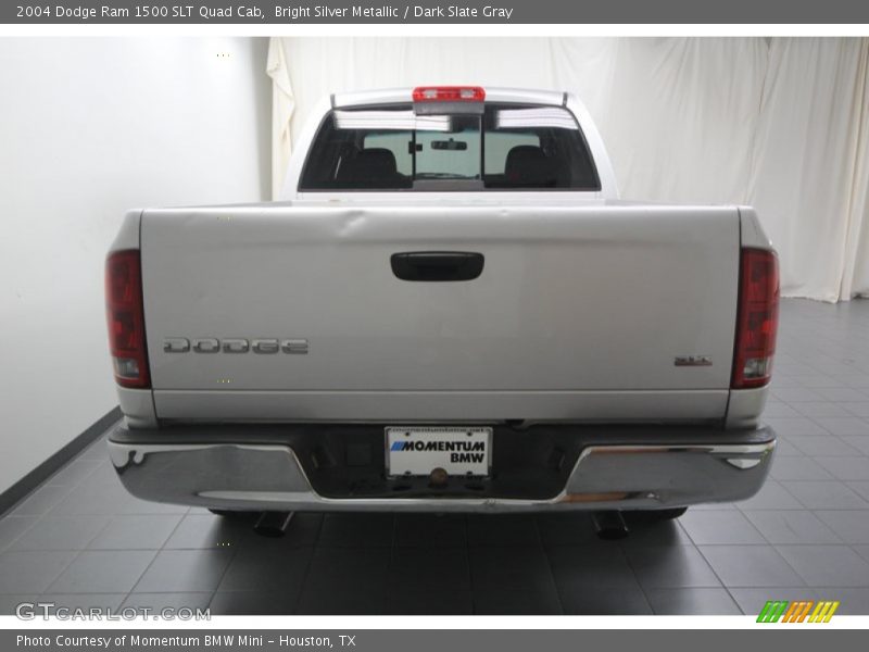 Bright Silver Metallic / Dark Slate Gray 2004 Dodge Ram 1500 SLT Quad Cab