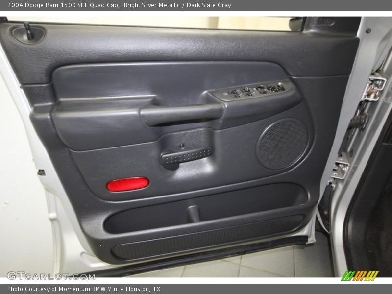 Bright Silver Metallic / Dark Slate Gray 2004 Dodge Ram 1500 SLT Quad Cab