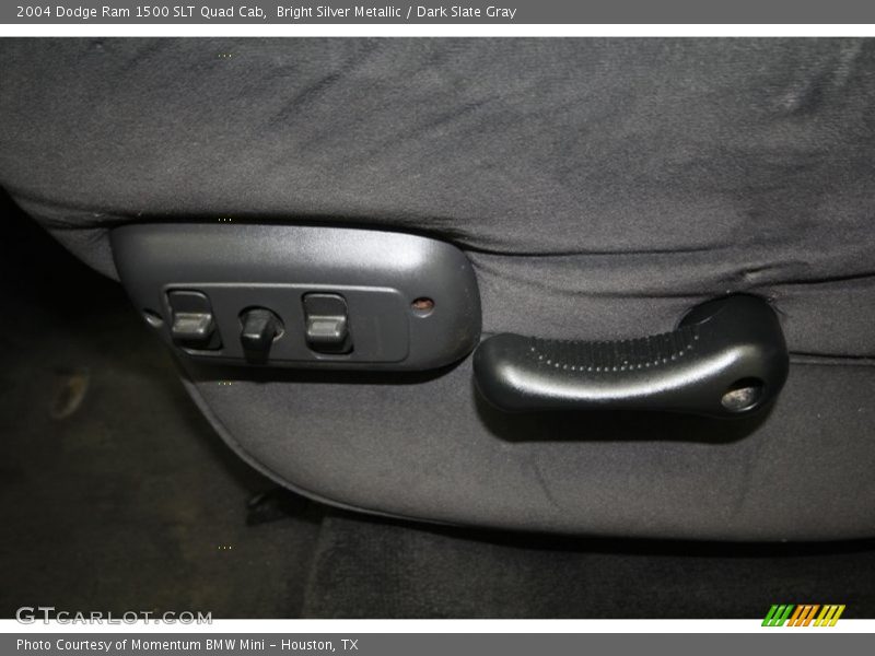 Bright Silver Metallic / Dark Slate Gray 2004 Dodge Ram 1500 SLT Quad Cab