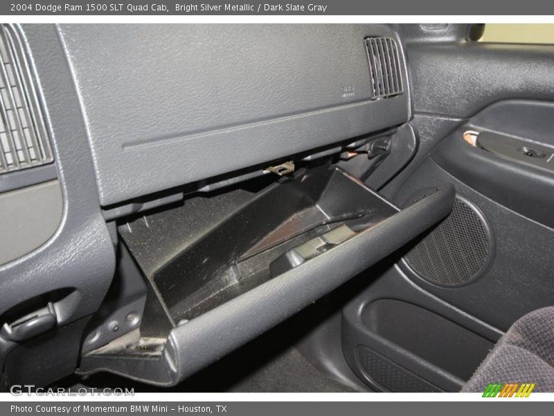 Bright Silver Metallic / Dark Slate Gray 2004 Dodge Ram 1500 SLT Quad Cab