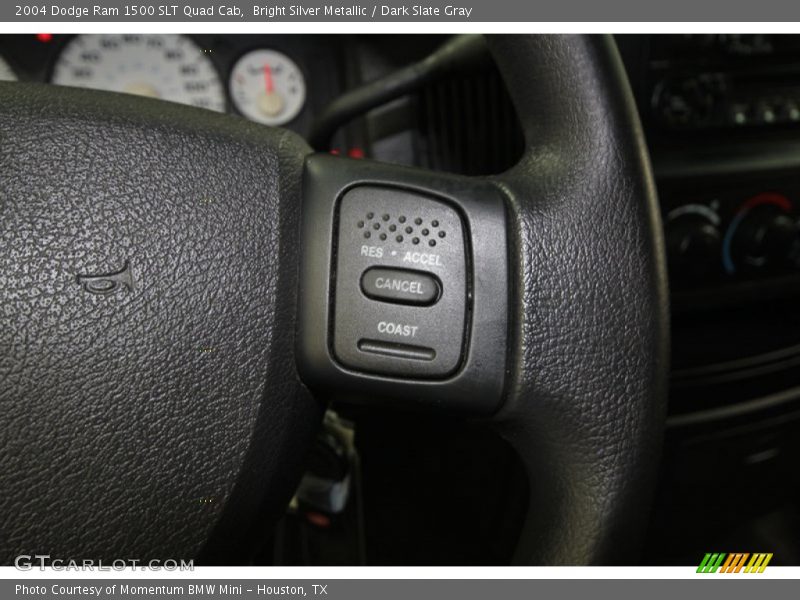 Bright Silver Metallic / Dark Slate Gray 2004 Dodge Ram 1500 SLT Quad Cab