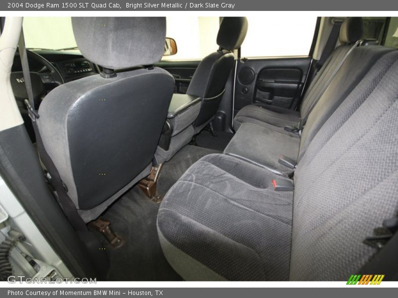 Bright Silver Metallic / Dark Slate Gray 2004 Dodge Ram 1500 SLT Quad Cab