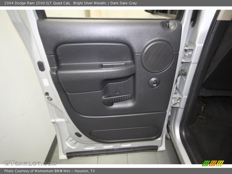 Bright Silver Metallic / Dark Slate Gray 2004 Dodge Ram 1500 SLT Quad Cab