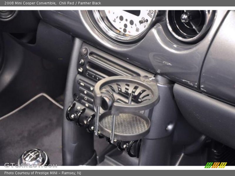 Chili Red / Panther Black 2008 Mini Cooper Convertible