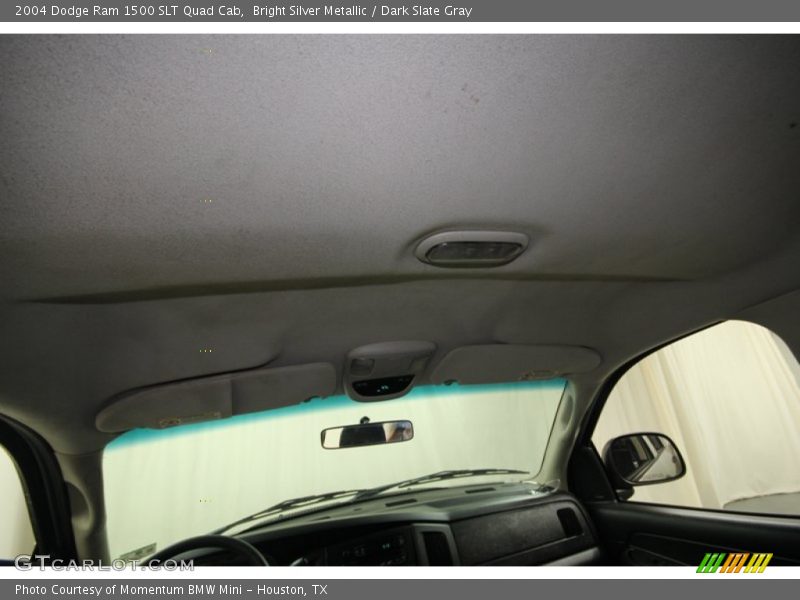 Bright Silver Metallic / Dark Slate Gray 2004 Dodge Ram 1500 SLT Quad Cab