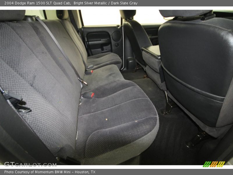 Bright Silver Metallic / Dark Slate Gray 2004 Dodge Ram 1500 SLT Quad Cab