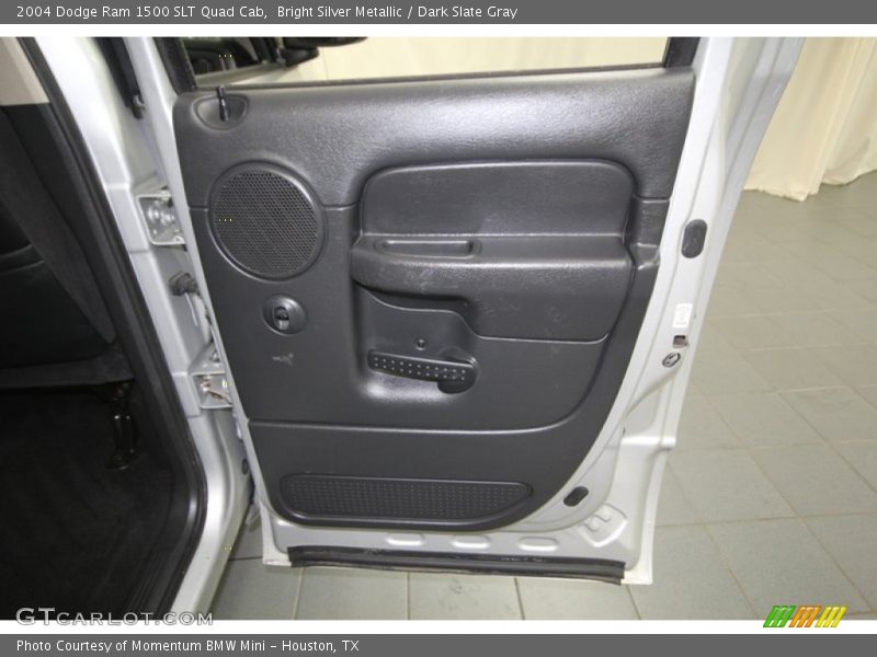 Bright Silver Metallic / Dark Slate Gray 2004 Dodge Ram 1500 SLT Quad Cab