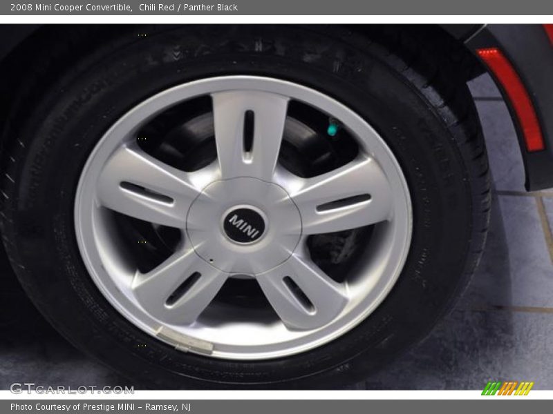 Chili Red / Panther Black 2008 Mini Cooper Convertible