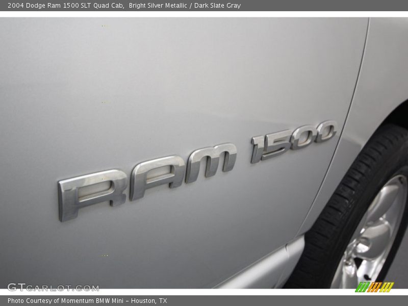 Bright Silver Metallic / Dark Slate Gray 2004 Dodge Ram 1500 SLT Quad Cab