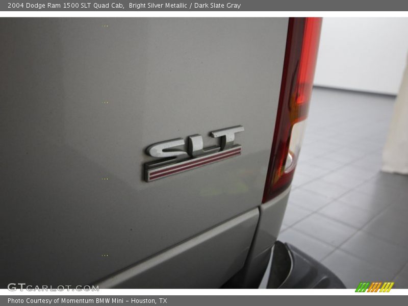Bright Silver Metallic / Dark Slate Gray 2004 Dodge Ram 1500 SLT Quad Cab