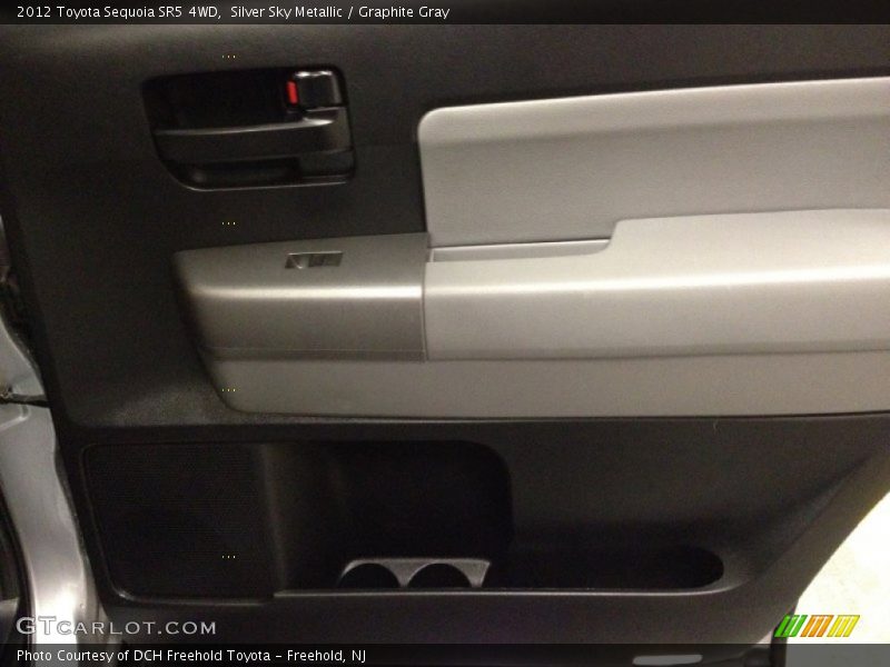 Silver Sky Metallic / Graphite Gray 2012 Toyota Sequoia SR5 4WD