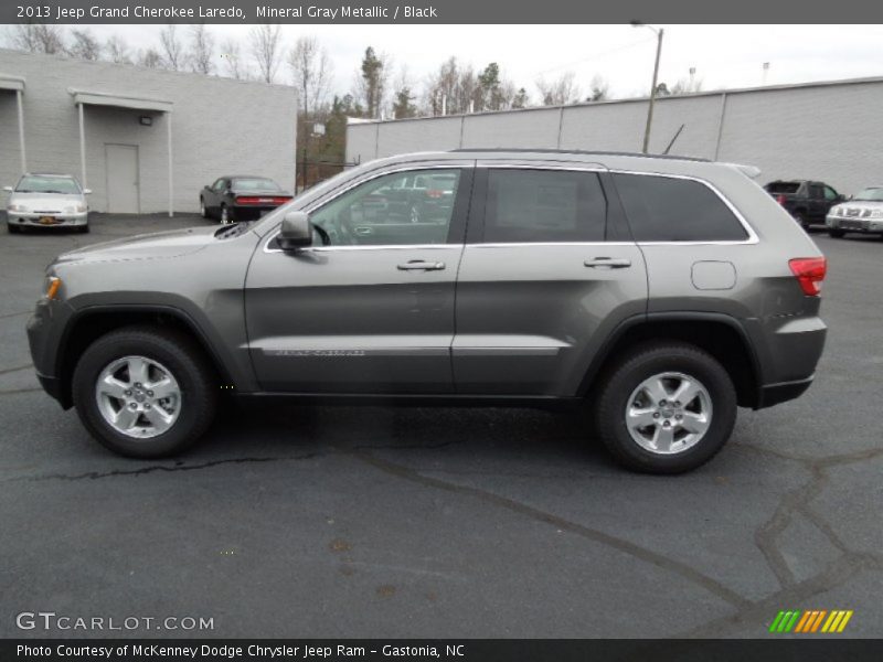 Mineral Gray Metallic / Black 2013 Jeep Grand Cherokee Laredo