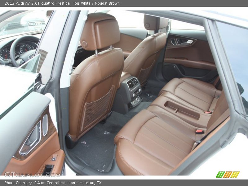 Rear Seat of 2013 A7 3.0T quattro Prestige