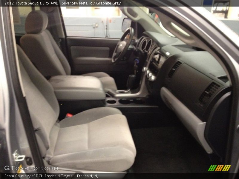 Silver Sky Metallic / Graphite Gray 2012 Toyota Sequoia SR5 4WD