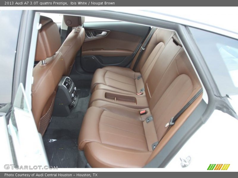 Rear Seat of 2013 A7 3.0T quattro Prestige