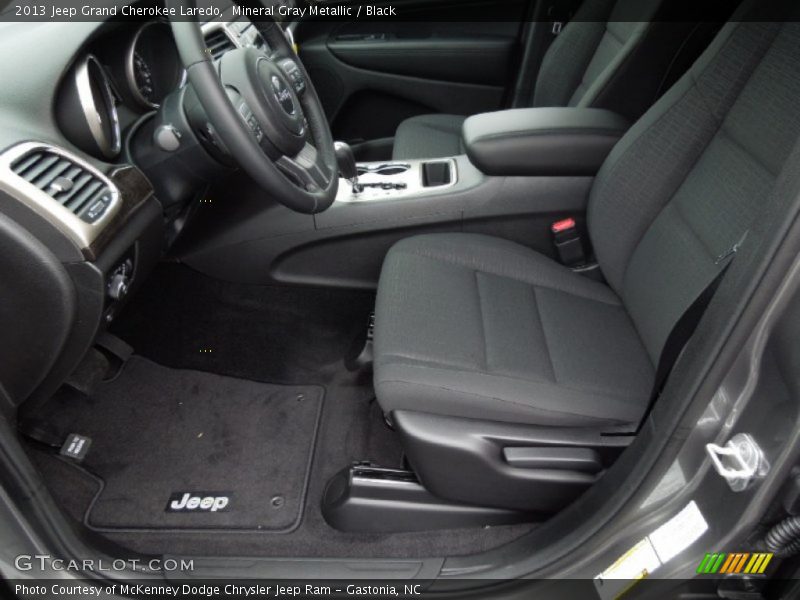Mineral Gray Metallic / Black 2013 Jeep Grand Cherokee Laredo