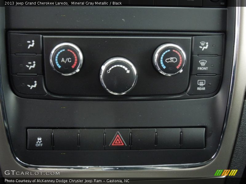 Mineral Gray Metallic / Black 2013 Jeep Grand Cherokee Laredo