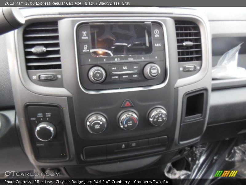 Black / Black/Diesel Gray 2013 Ram 1500 Express Regular Cab 4x4