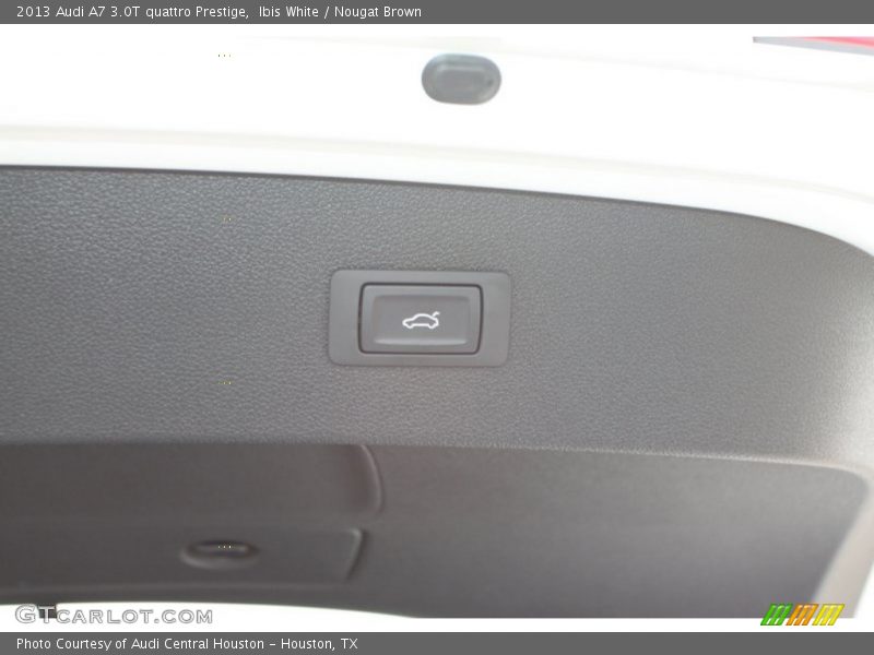 Ibis White / Nougat Brown 2013 Audi A7 3.0T quattro Prestige