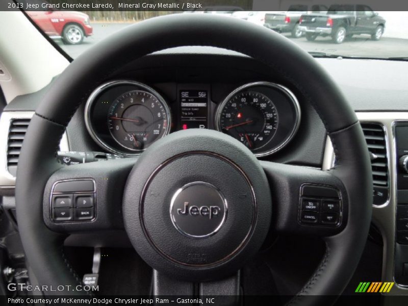 Mineral Gray Metallic / Black 2013 Jeep Grand Cherokee Laredo