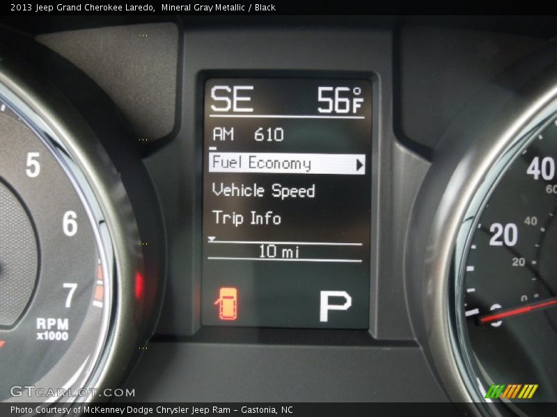 Mineral Gray Metallic / Black 2013 Jeep Grand Cherokee Laredo